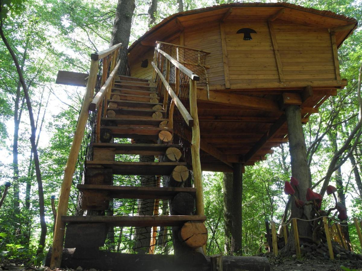 Bohutín Treehouse V Brdech 빌라 외부 사진