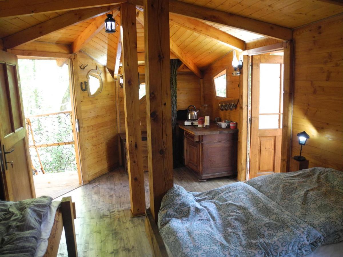 Bohutín Treehouse V Brdech 빌라 외부 사진