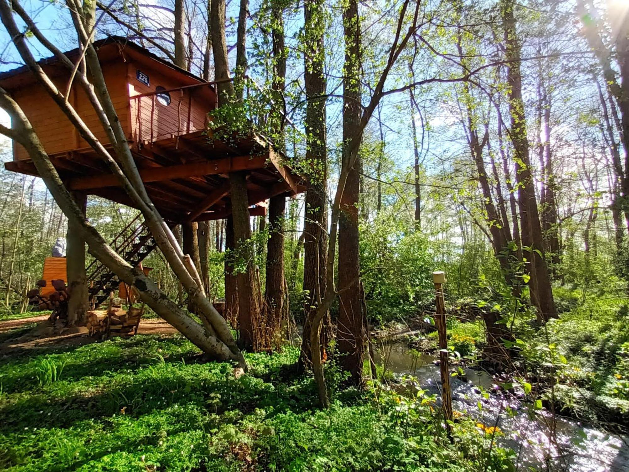 Bohutín Treehouse V Brdech 빌라 외부 사진